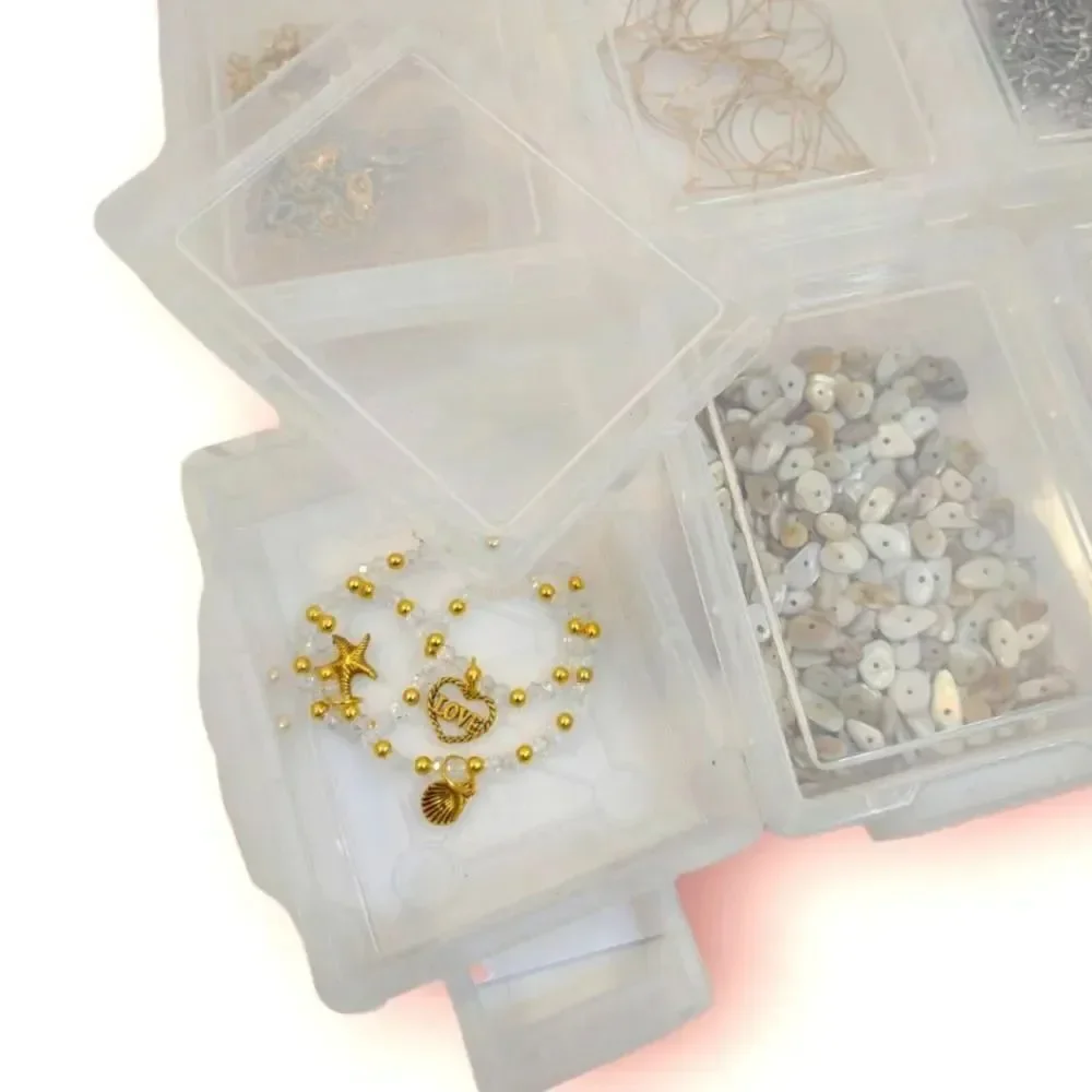Jewelry Supplies Containers lot of five